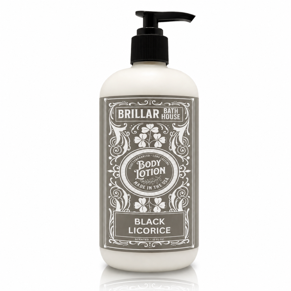Black Licorice Scented Shimmering Body Lotion