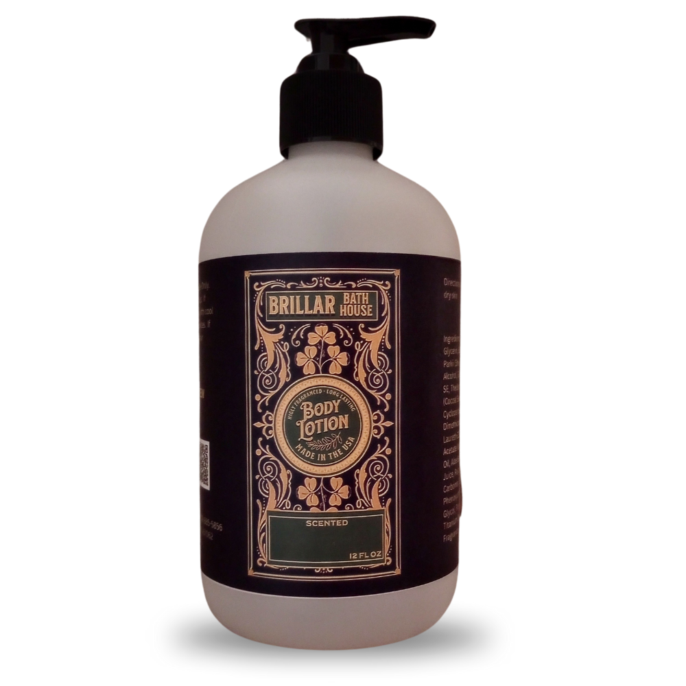 Brillar Bath House Brown Sugar & Fig Scented Shimmering Body Lotion