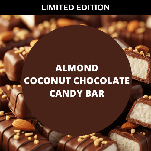 Almond Coconut Chocolate Candy Bar Scented Natural Massage Oil