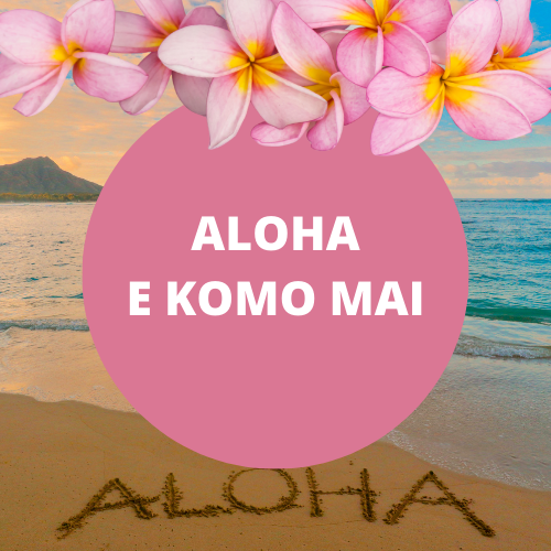 Aloha E Komo Mai Scented Hand-Dipped Charcoal Incense Sticks