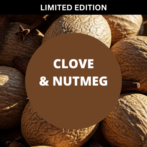 Clove & Nutmeg Scented Shimmering Body Spray