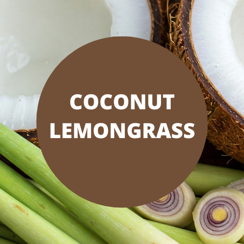 Coconut Lemongrass Scented Reed Diffuser Oil Refill