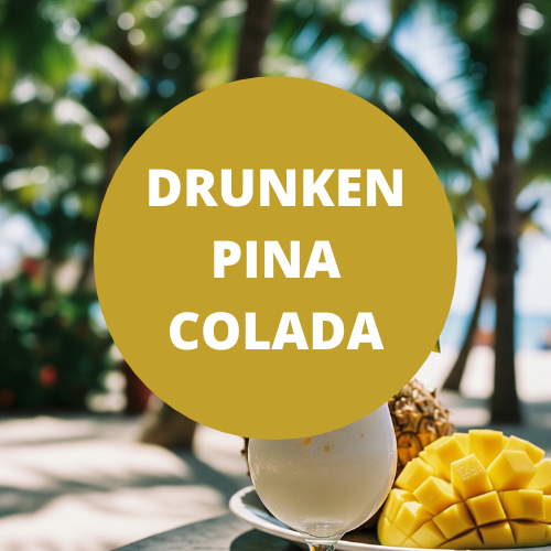 Drunken Pina Colada Scented Goat Milk Shampoo