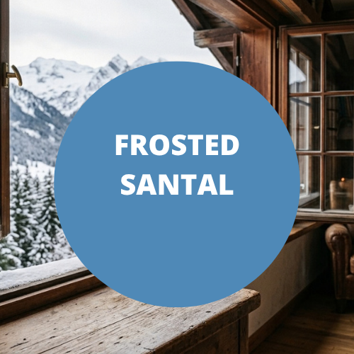Frosted Santal Scented Reed Diffuser Oil Refill
