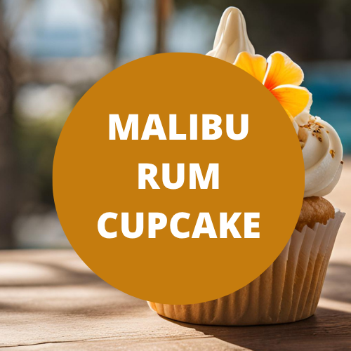 Malibu Rum Cupcake Scented Reed Diffuser Oil Refill