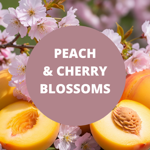 Peach & Cherry Blossoms Scented Goat Milk Bubble Bath