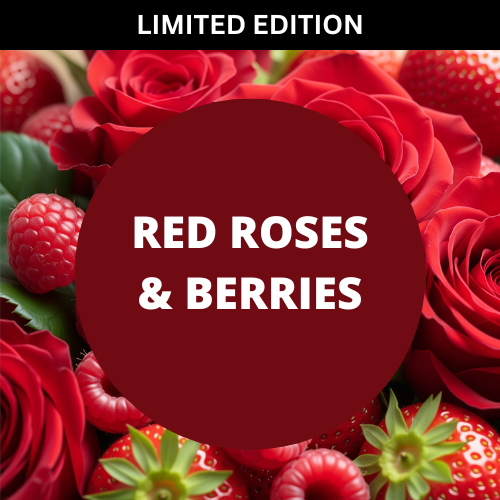 Red Roses & Berries Scented Sea Salt Bath Soak