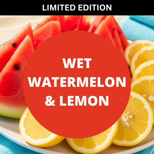 Wet Watermelon & Lemon Scented Reed Diffuser Oil Refill