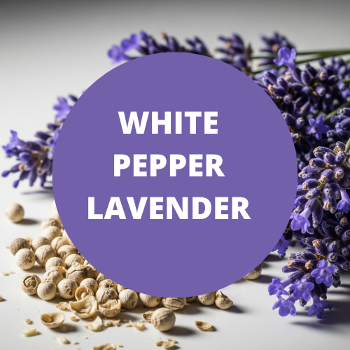 White Pepper Lavender Scented Crafting Fragrance Oil For Soapmaking