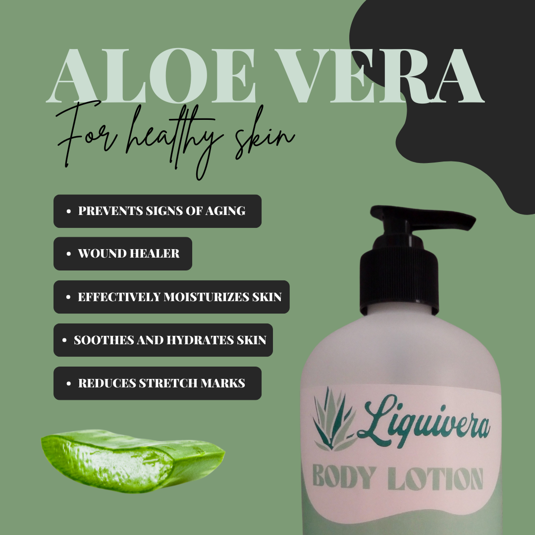 Liquivera Magnolia Citrus & Sandalwood Scented Aloe Vera Lotion