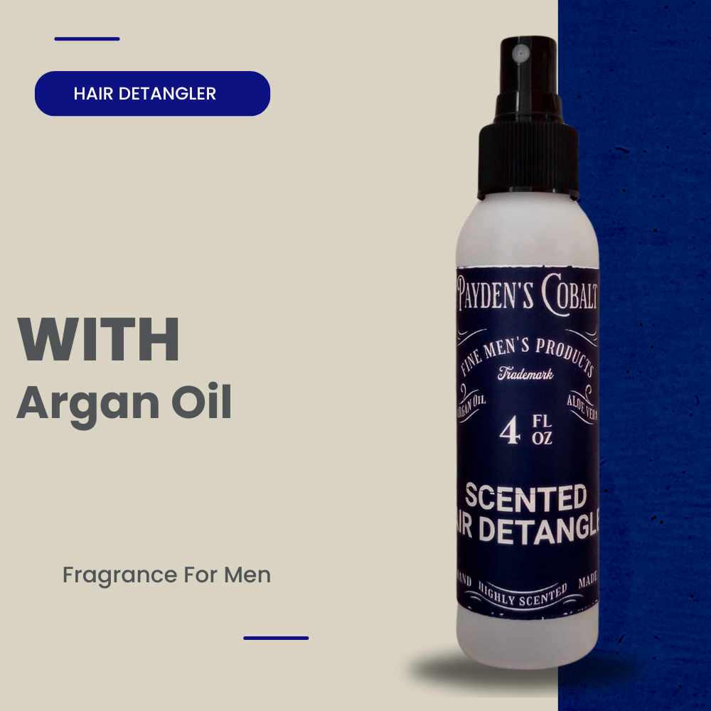 Payden's Cobalt Cashmere & Oakmoss For Men Scented Hair Detangler