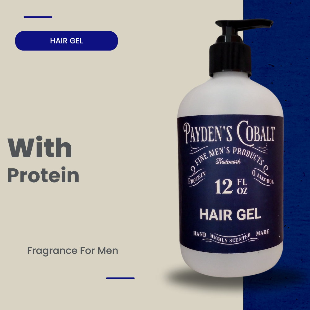 Payden's Cobalt Cedarwood Whiskey For Men Scented Protein Hair Gel