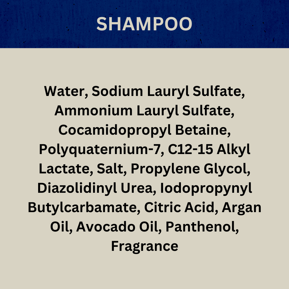 Payden's Cobalt Vetiver & Oakmoss For Men Scented Argan Oil Hair Shampoo