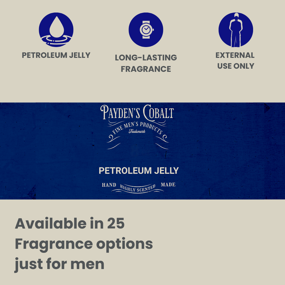 Payden's Cobalt Bay Rum For Men Scented Petroleum Jelly