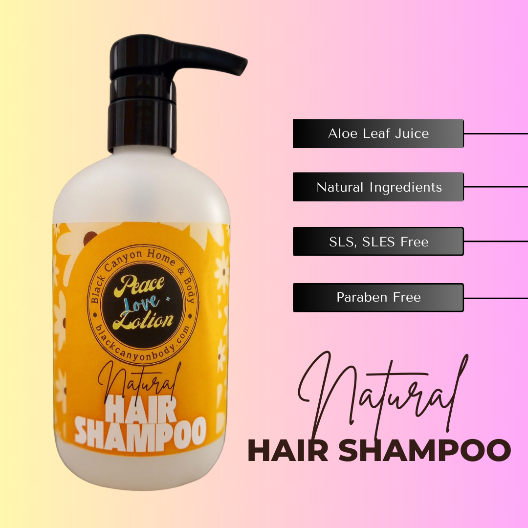 Peace Love + Lotion Egg Nog French Toast Scented Natural Hair Shampoo