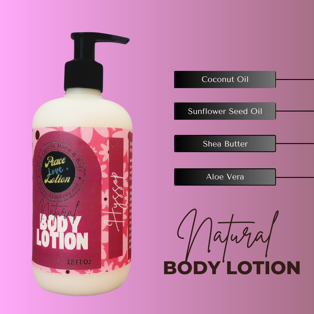 Peace Love + Lotion Hyssop Scented Natural Body Lotion