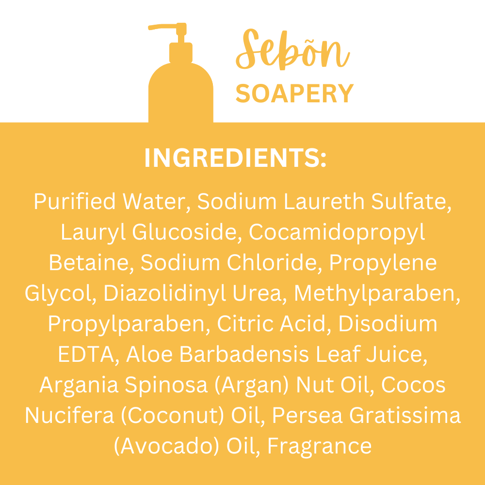 Sebon Soapery Apples & Eucalyptus Scented Liquid Hand Soap