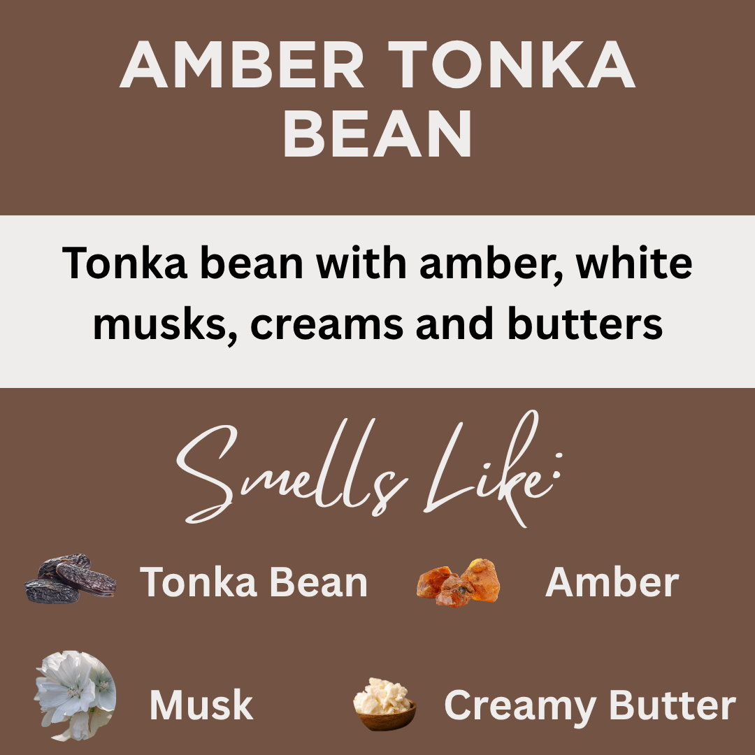 Amber Tonka Bean Scented Hand-crafted Perfume