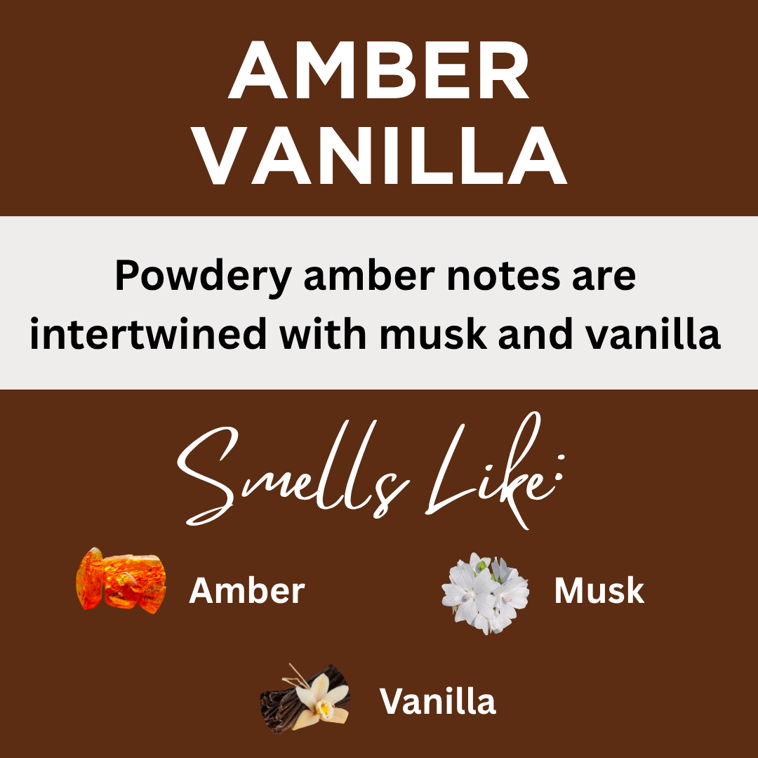 Peace Love + Lotion Amber Vanilla Scented Natural Body Lotion
