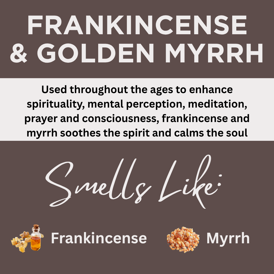 Peace Love + Lotion Frankincense & Golden Myrrh Scented Natural Body Wash