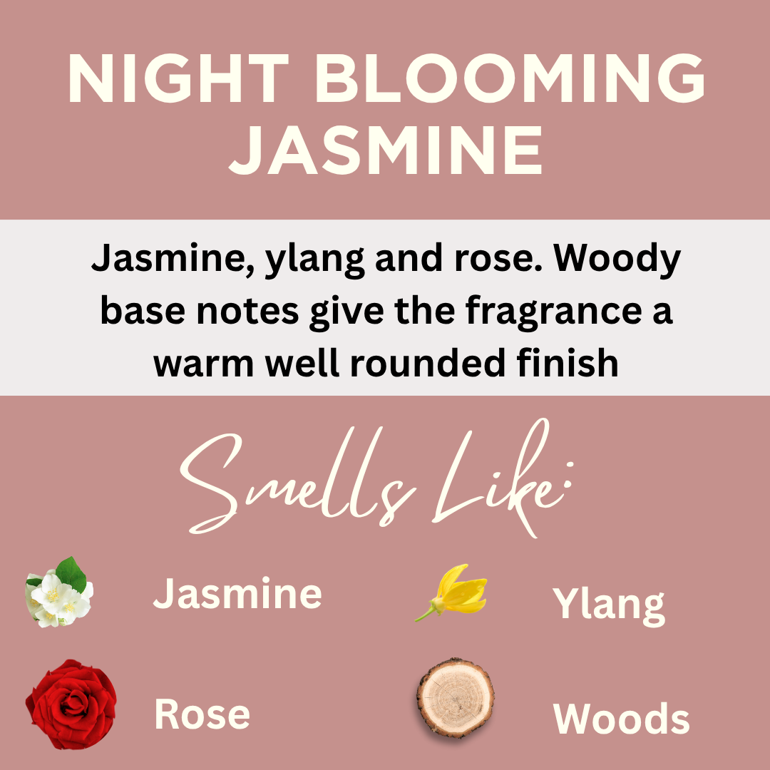 Night Blooming Jasmine Scented Sea Salt Bath Soak