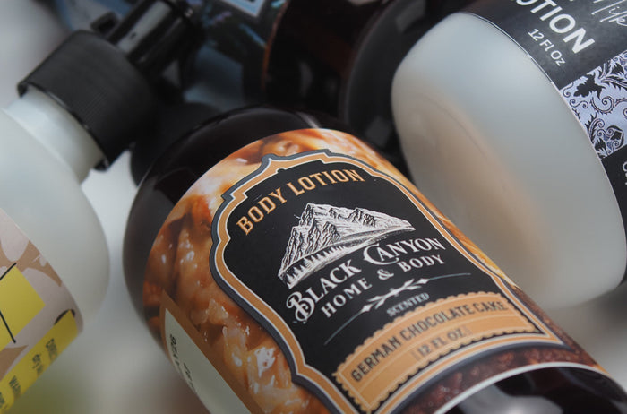 Bottles of Lotion from Black Canyon