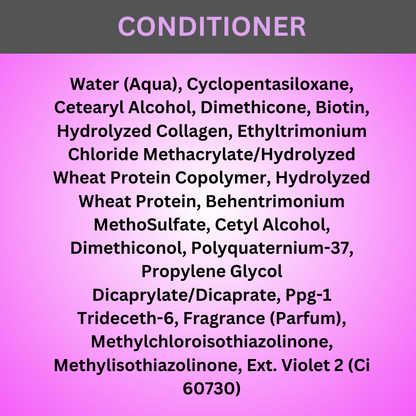 Adrielle Essentials Bergamot & Asiatic Lily Scented Biotin Hair Conditioner