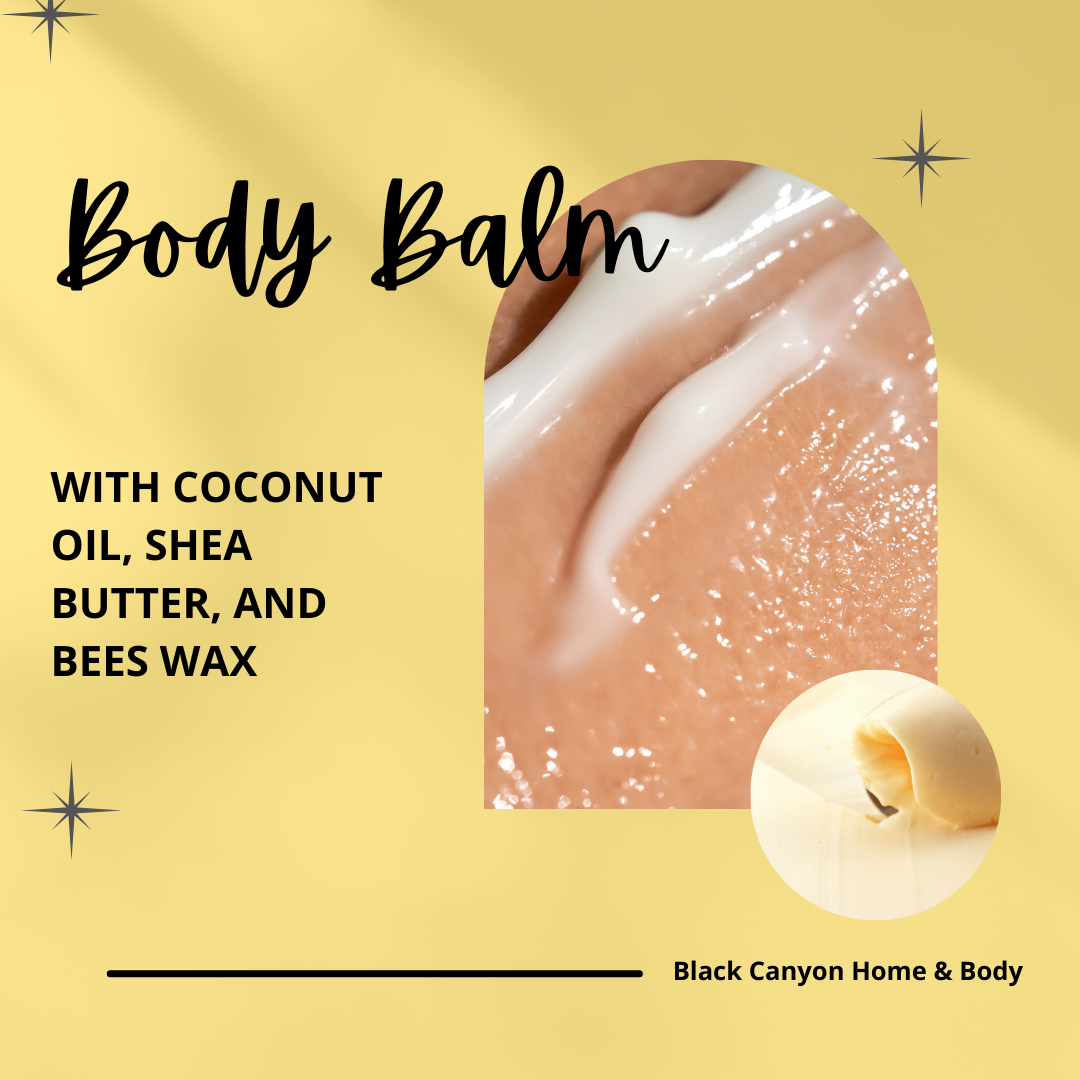 Black Canyon Cookie Dough Scented Natural Body Balm with Shea