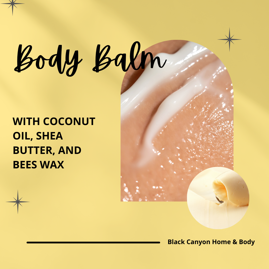 Black Canyon Bubblegum Scented Natural Body Balm with Shea