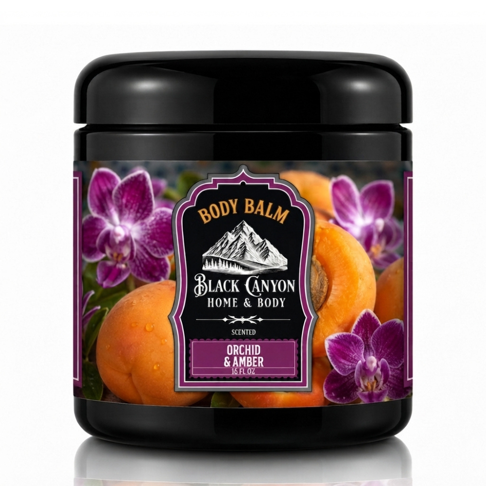 Orchid & Amber Scented Body Balm