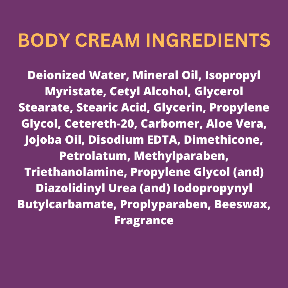 Black Canyon Spiced Vanilla Scented Body Cream