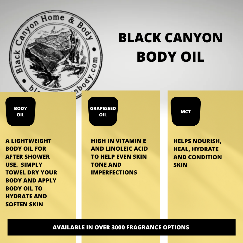 Black Canyon 180 For Women Scented Body Oil