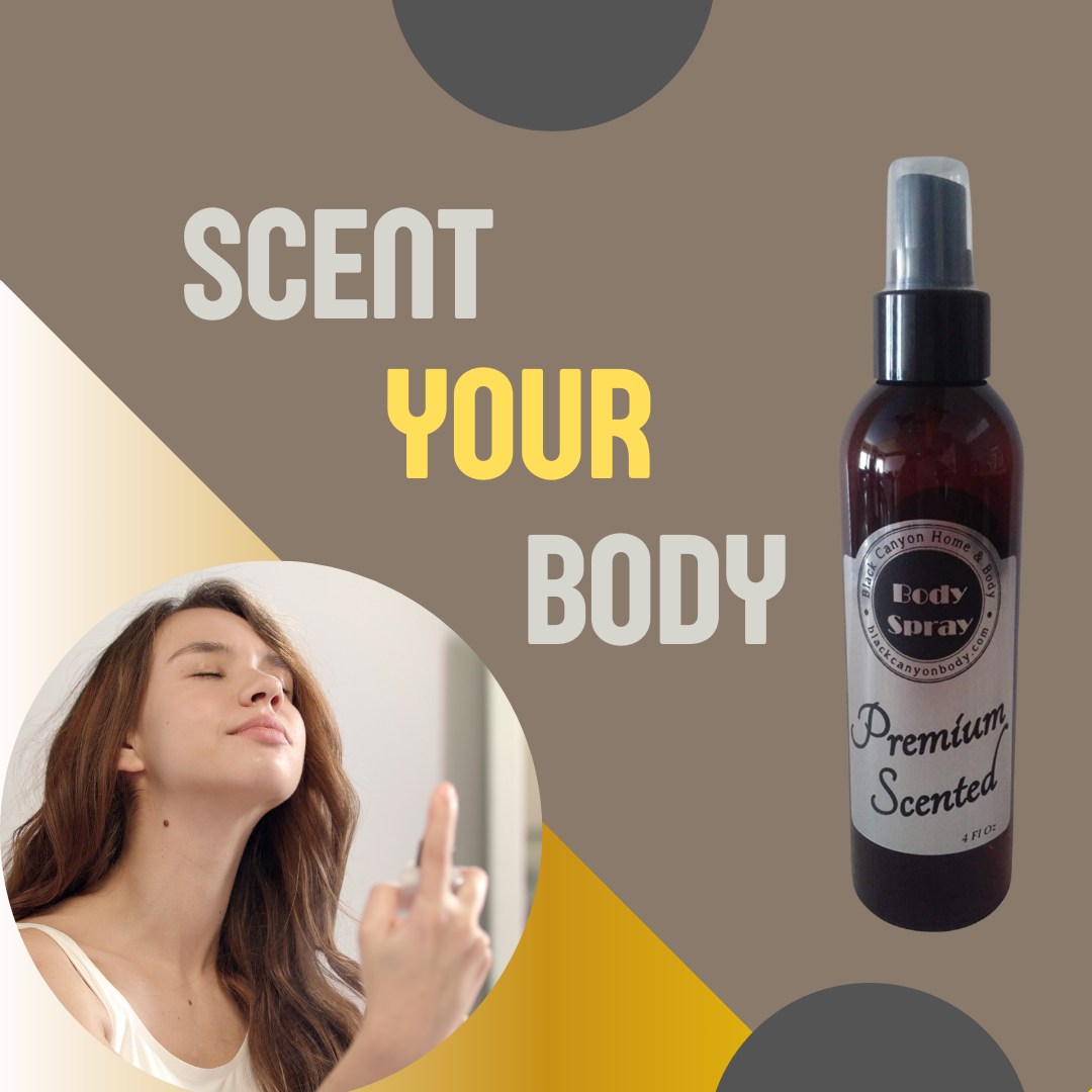 Black Canyon Bergamot Jasmine & Patchouli Scented Body Spray