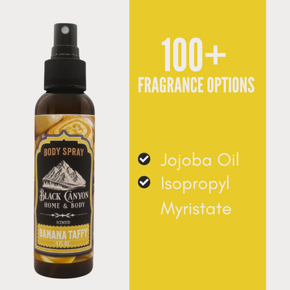 Black Canyon Banana Taffy Scented Body Spray