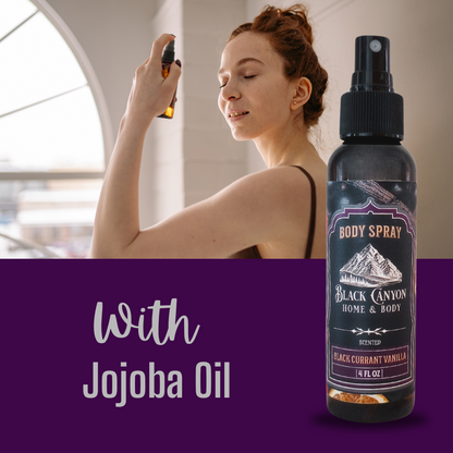 Black Canyon Black Currant Vanilla Scented Body Spray