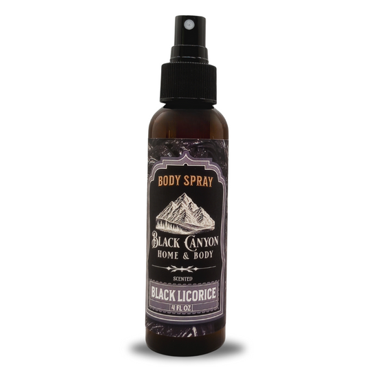 Black Canyon Black Licorice Scented Body Spray