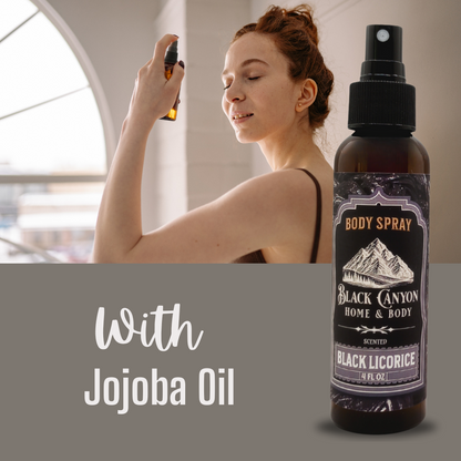 Black Canyon Black Licorice Scented Body Spray