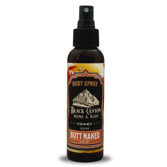 Black Canyon Butt Naked Scented Body Spray