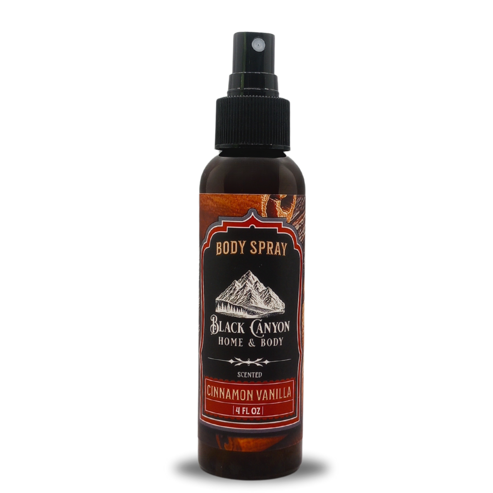 Black Canyon Cinnamon Vanilla Scented Body Spray