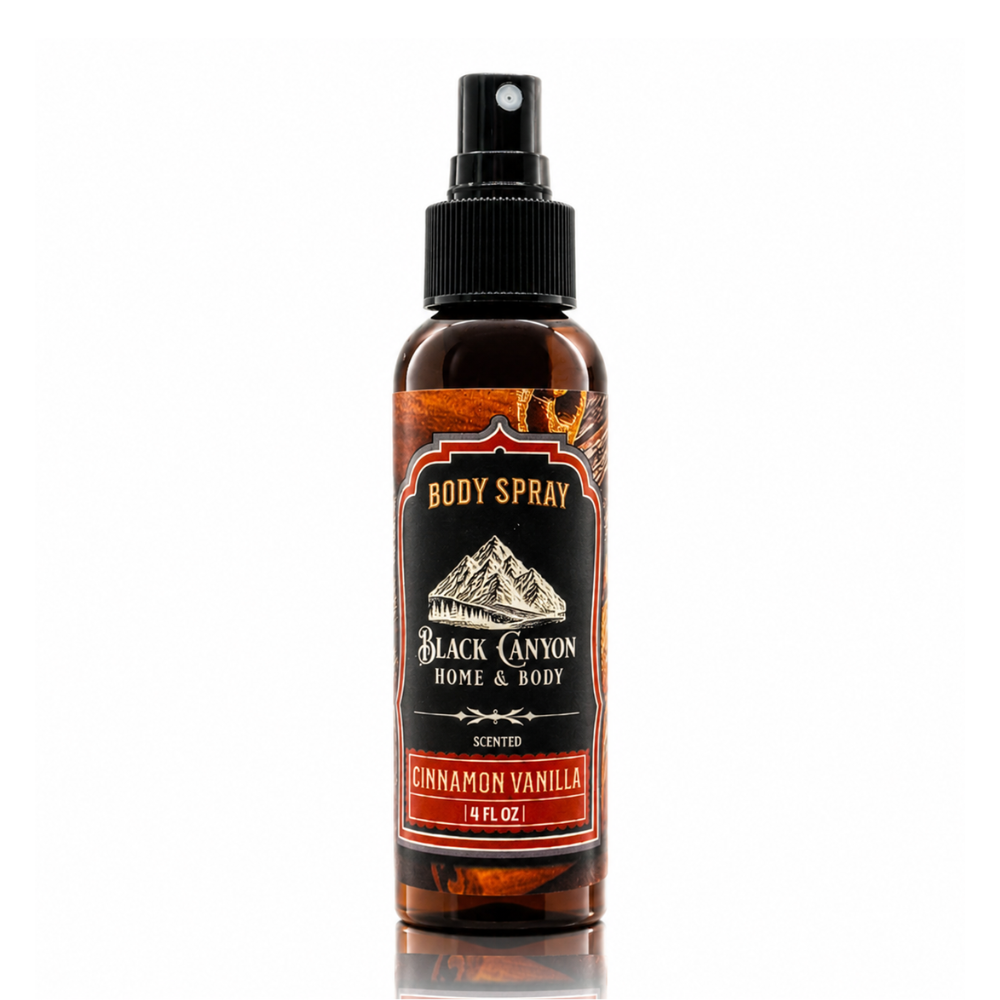 Cinnamon Vanilla Scented Body Spray
