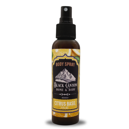 Black Canyon Citrus Basil Scented Body Spray