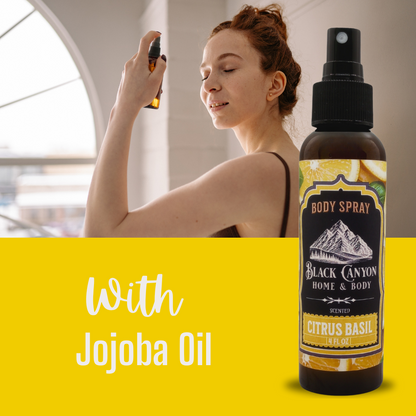 Black Canyon Citrus Basil Scented Body Spray
