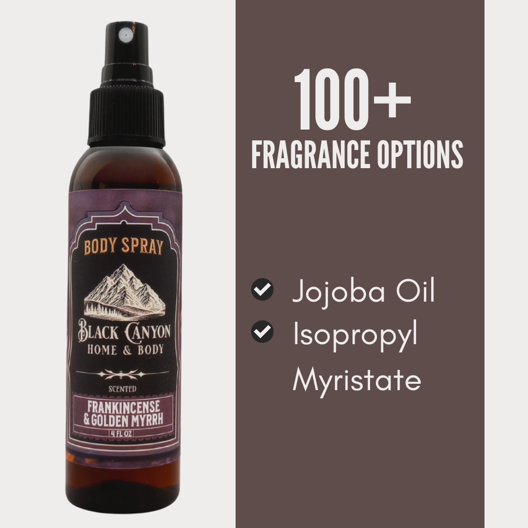 Black Canyon Frankincense & Golden Myrrh Scented Body Spray