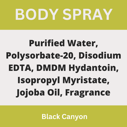 Black Canyon Honeydew Melon Scented Body Spray