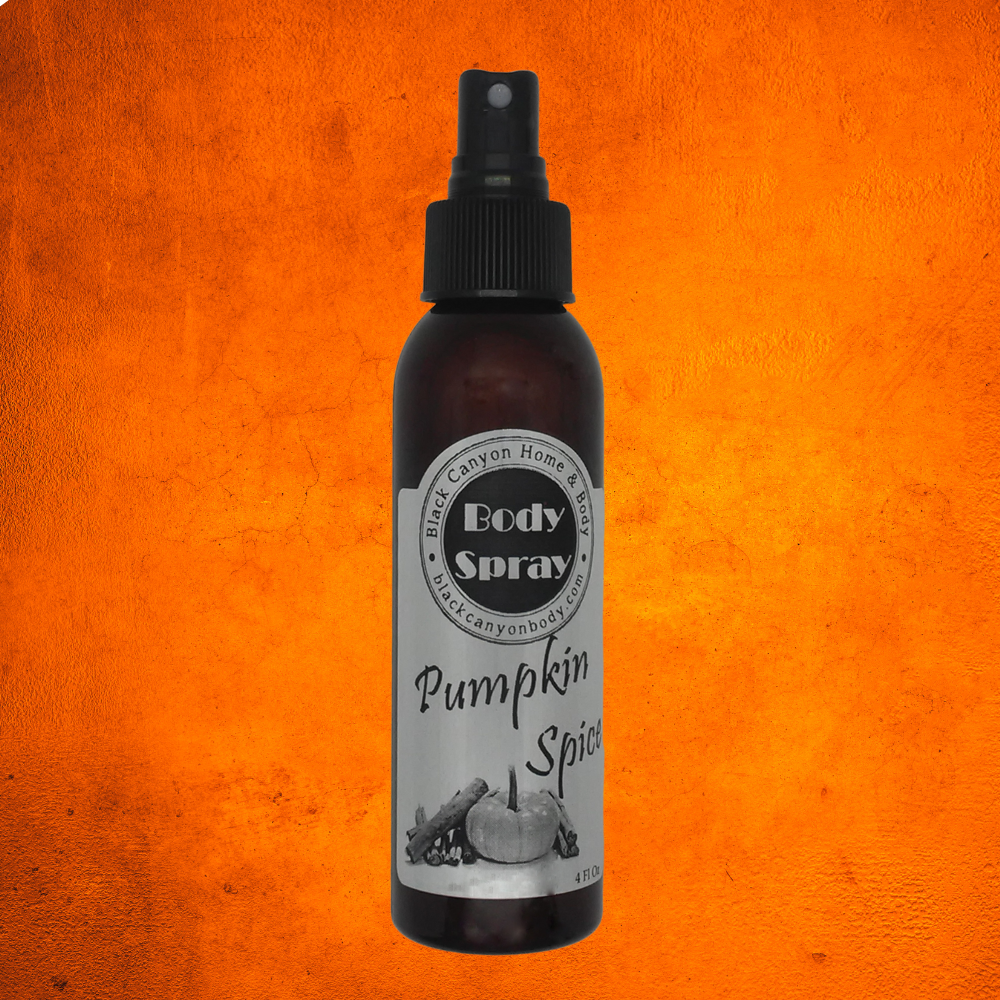 Black Canyon Pumpkin Spice Scented Body Spray