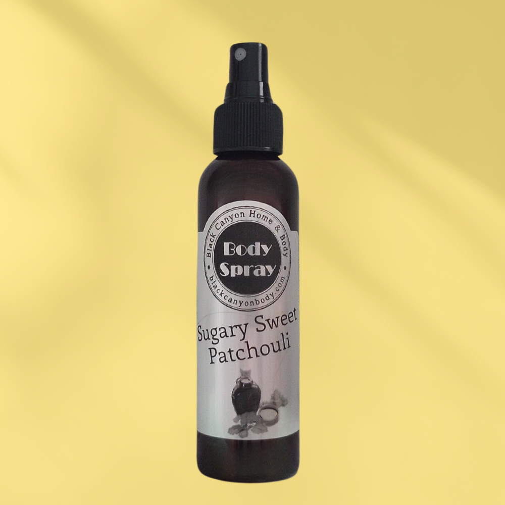 Black Canyon Sugary Sweet Patchouli Scented Body Spray