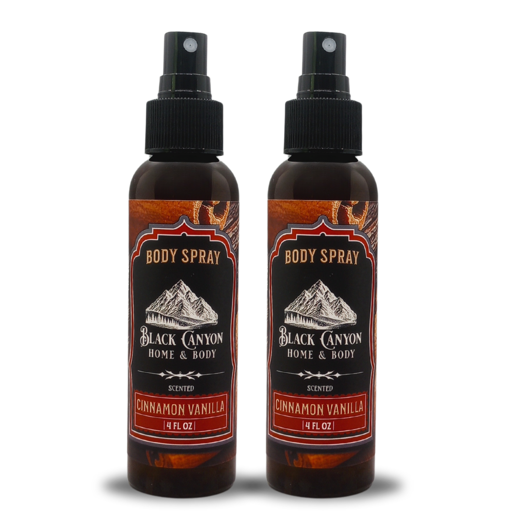 Cinnamon Vanilla Scented Body Spray
