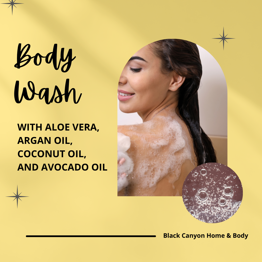 Black Canyon Coconut Crack Scented Luxury Body Wash