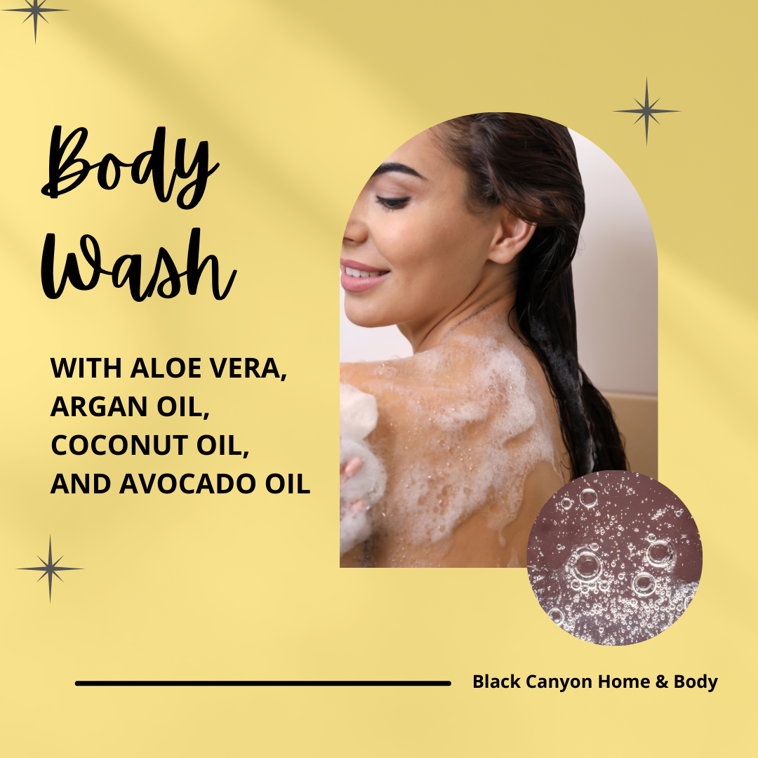 Black Canyon Almond & Jasmine Musk Scented Luxury Body Wash