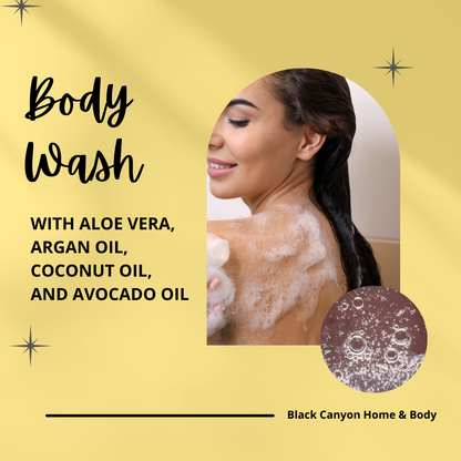 Black Canyon Bergamot Mint Scented Body Wash